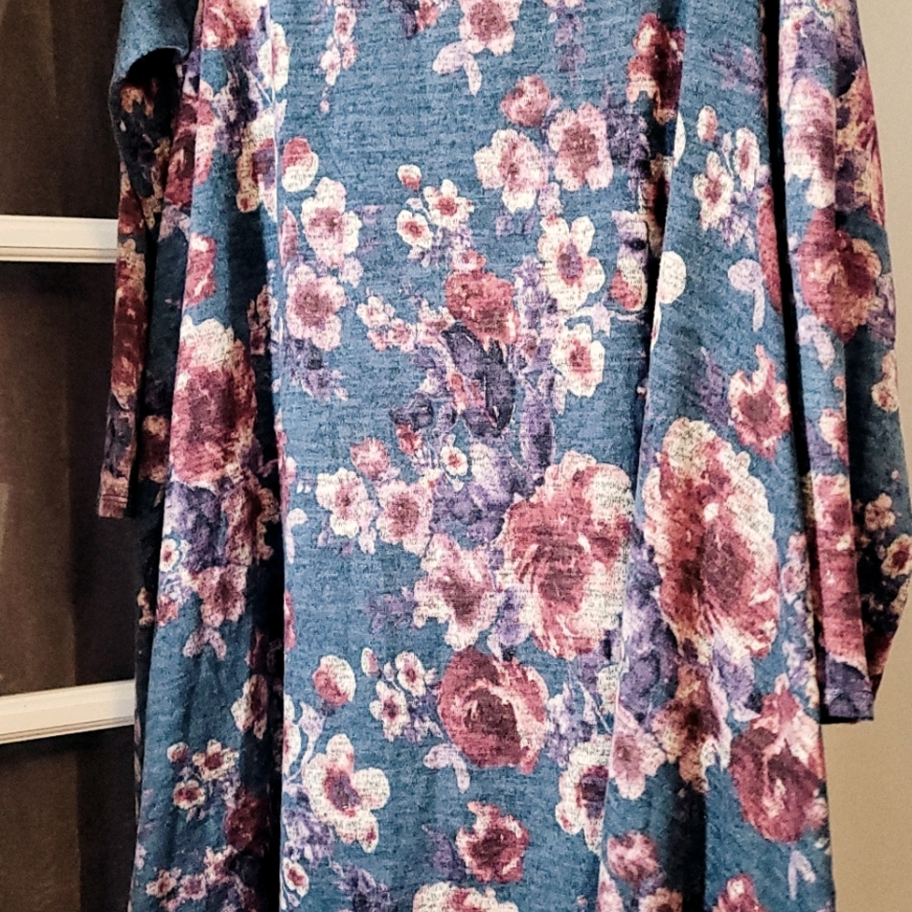Sweater dress with pockets